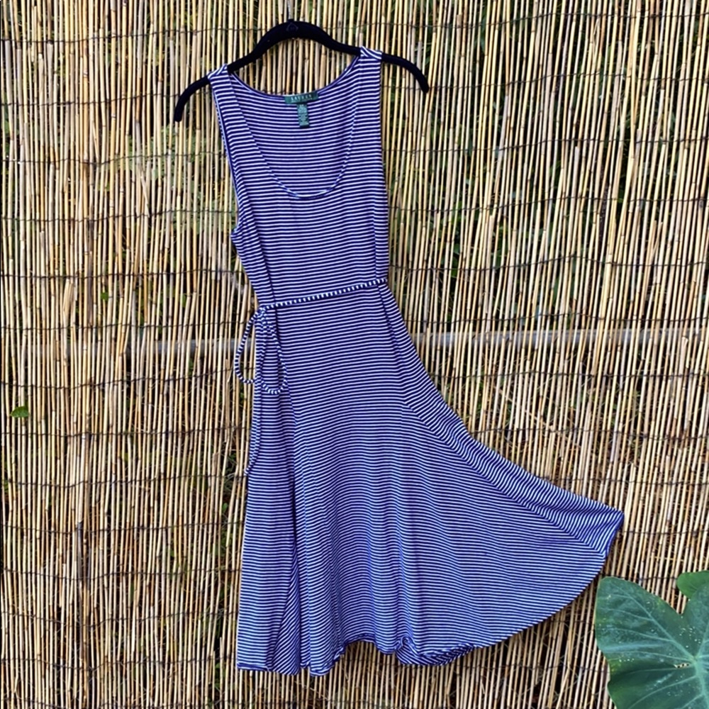 Ralph Lauren striped party dress